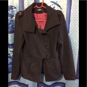 Miss Real Wool Blend Jacket Sz XS/S